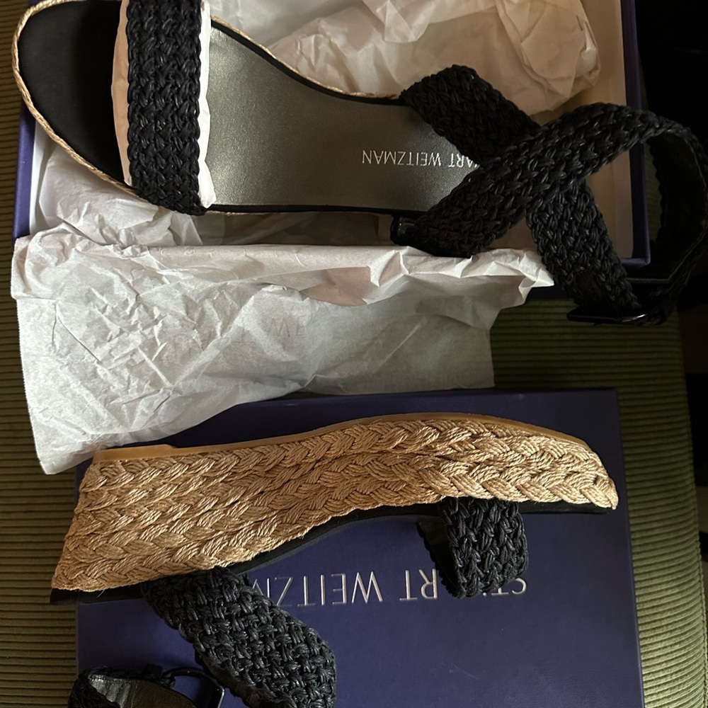 Brand new Stuart Weitzman Wedge Sandal
